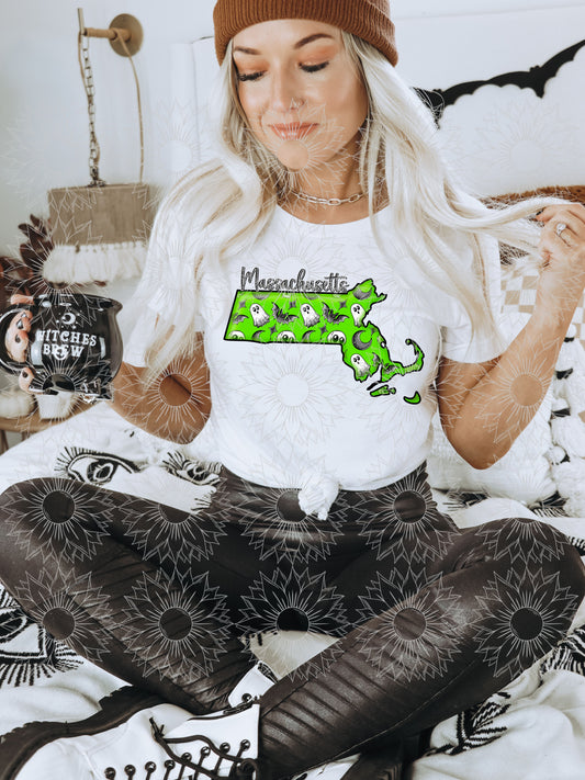 Spooky Lime Green - Massachusetts