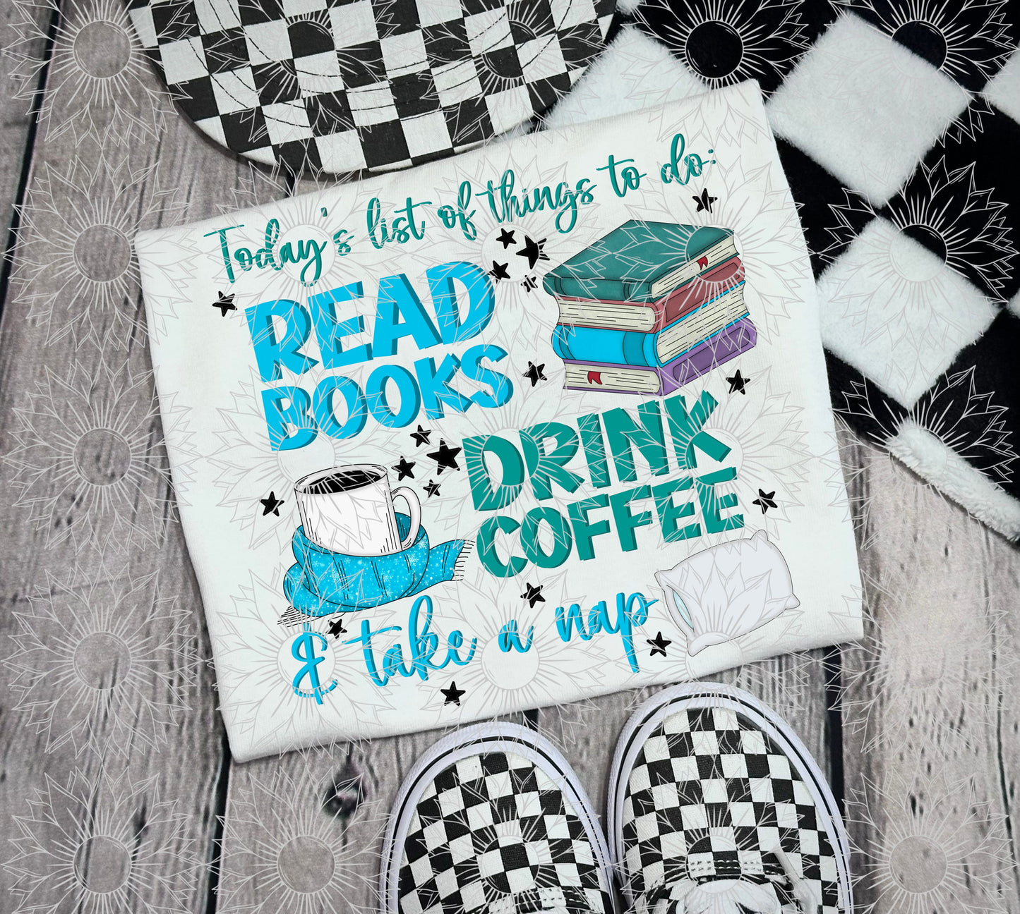 Todays List of Things to do - Blue