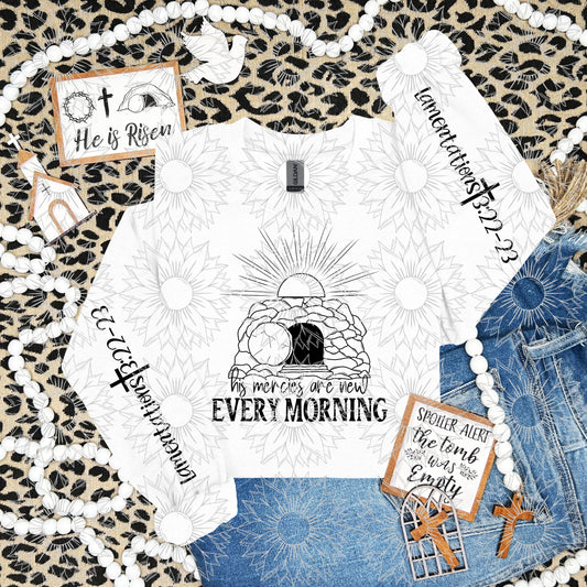 His Mercies Are New Every Morning W/Sleeve