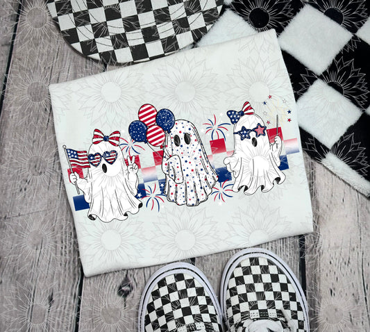 Patriotic Ghosts Girl
