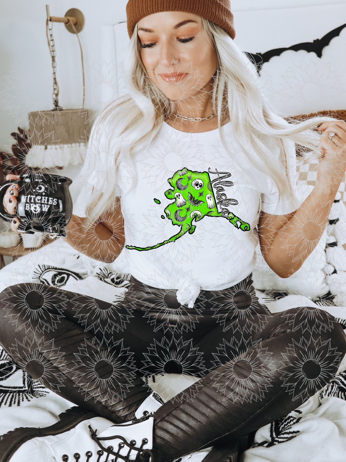 Spooky Lime Green States