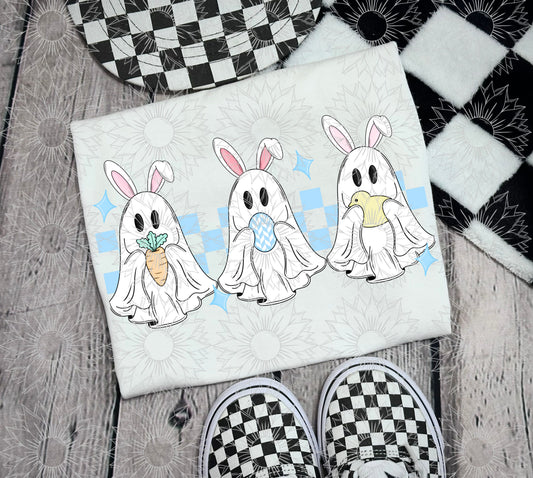 Easter Ghosties Blue