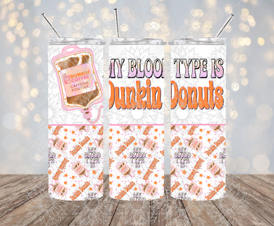 My Blood Type is DD 20OZ