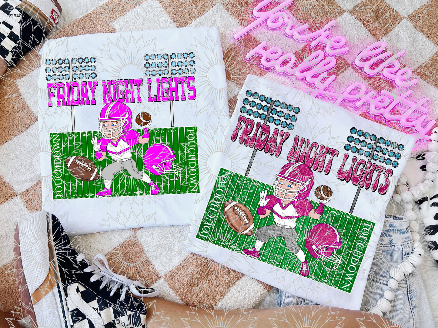 Friday Night Lights Pink