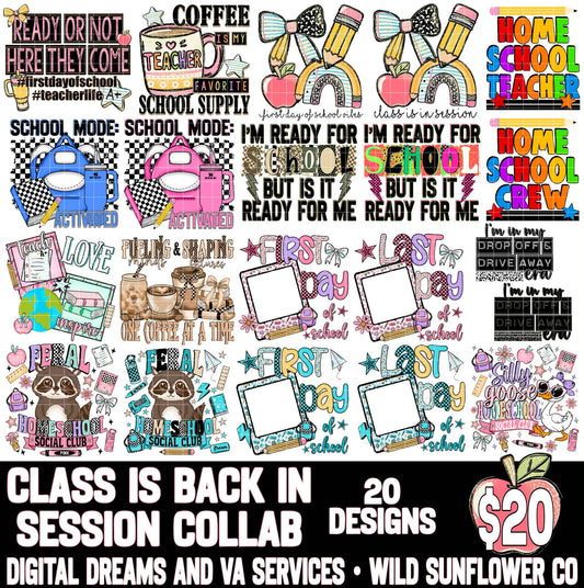 Class is Back In Session Collab W/Digital Dreams & Va Services
