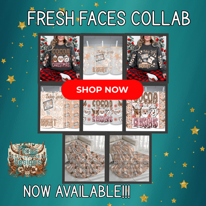 Fresh Faces Collab Featuring Texas Country Designs